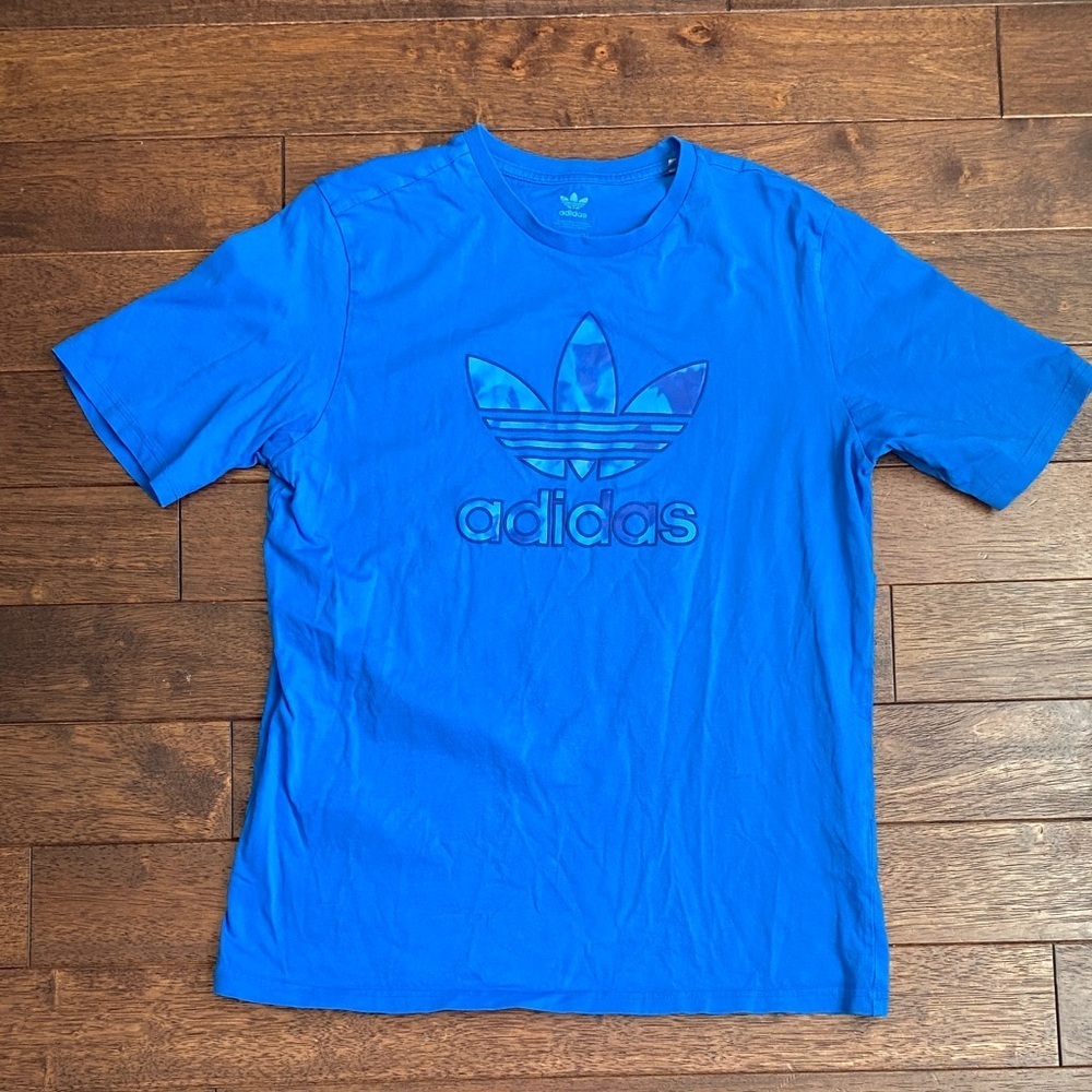 Adidas Kids Blue Short Sleeve Tee